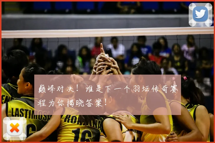 巅峰对决！谁是下一个羽坛传奇赛程为你揭晓答案！